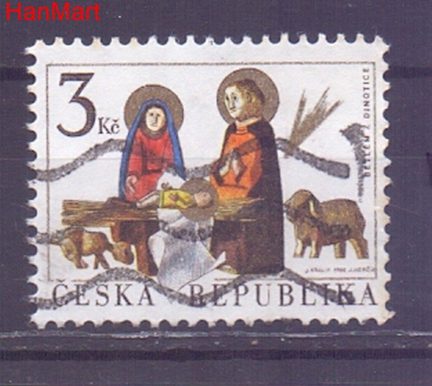 Znaczek Czechy 1996 Mi mpl132i Stemplowane