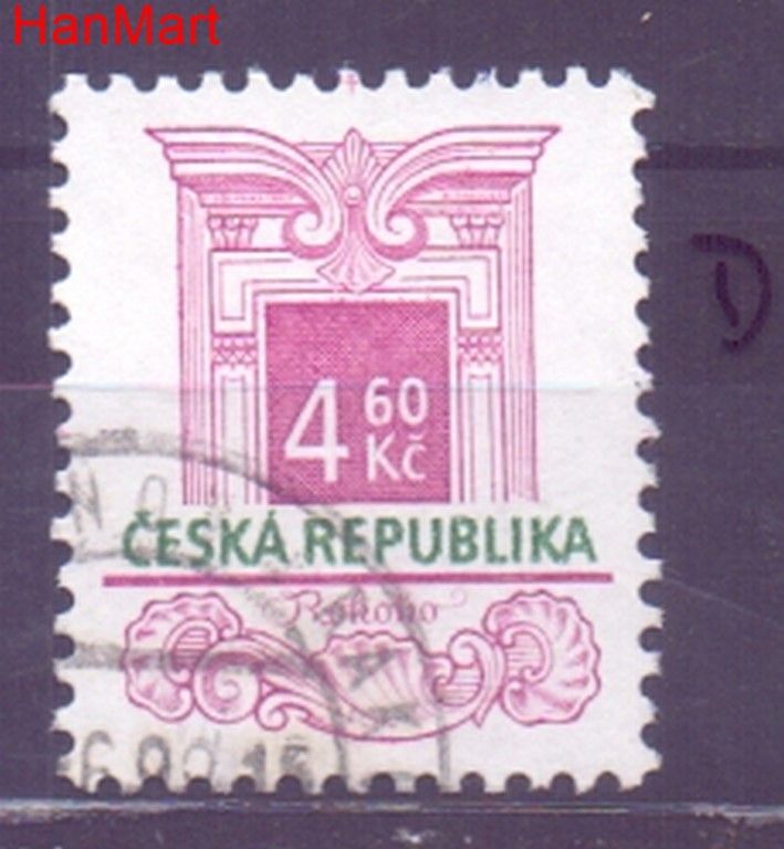 Znaczek Czechy 1997 Mi mpl140d Stemplowane