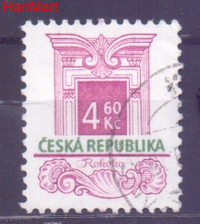 Znaczek Czechy 1997 Mi mpl140e Stemplowane