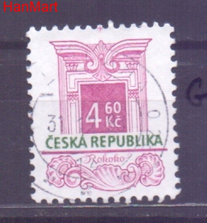Znaczek Czechy 1997 Mi mpl140g Stemplowane