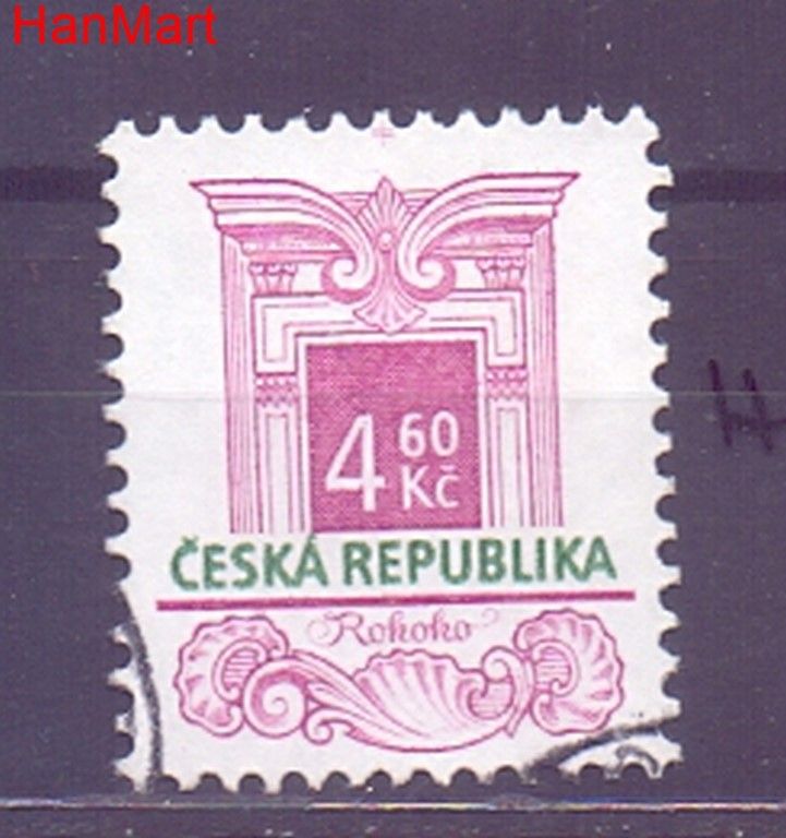 Znaczek Czechy 1997 Mi mpl140h Stemplowane