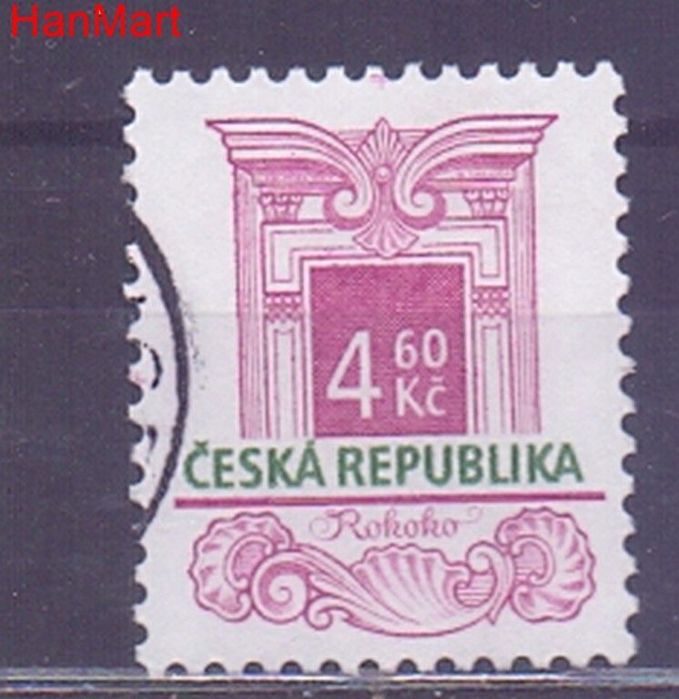 Znaczek Czechy 1997 Mi mpl140i Stemplowane
