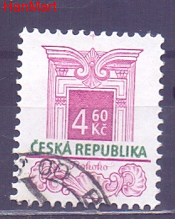 Znaczek Czechy 1997 Mi mpl140i Stemplowane