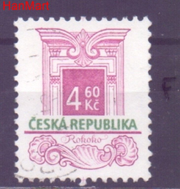 Znaczek Czechy 1997 Mi mpl140f Stemplowane