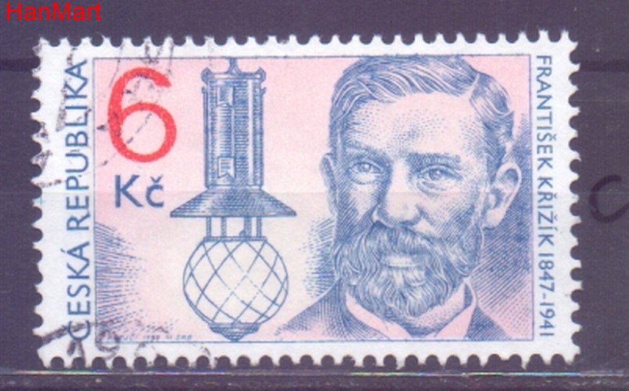 Znaczek Czechy 1997 Mi mpl151c Stemplowane