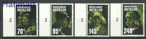 Znaczek Antyle Holenderskie 2002 Mi 1150-1153c Stemplowane