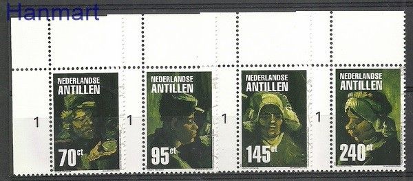 Znaczek Antyle Holenderskie 2002 Mi 1150-1153d Stemplowane