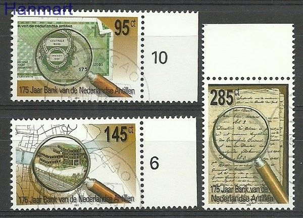 Znaczek Antyle Holenderskie 2003 Mi 1205-1207d Stemplowane