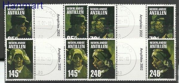 Znaczek Antyle Holenderskie 2002 Mi gut1150-1153e Stemplowane