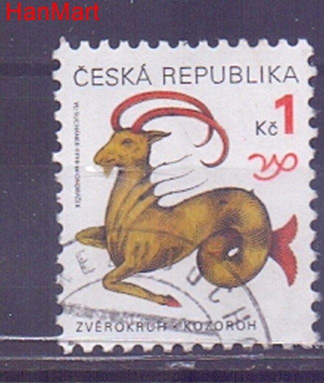Znaczek Czechy 1998 Mi mpl199e Stemplowane