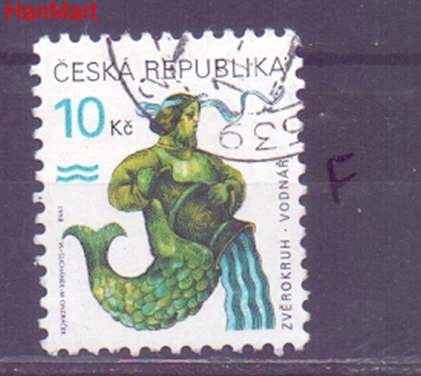 Znaczek Czechy 1998 Mi mpl200f Stemplowane