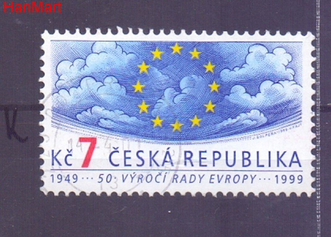 Znaczek Czechy 1999 Mi mpl213k Stemplowane