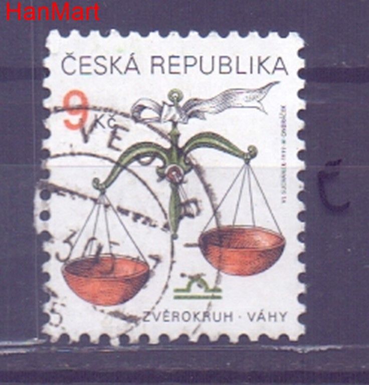 Znaczek Czechy 1999 Mi mpl217e Stemplowane