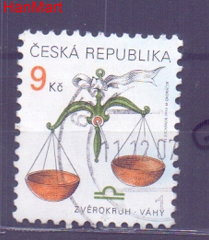 Znaczek Czechy 1999 Mi mpl217g Stemplowane