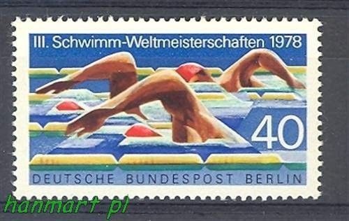 Znaczek Berlin Niemcy 1978 Mi 571 Czyste **