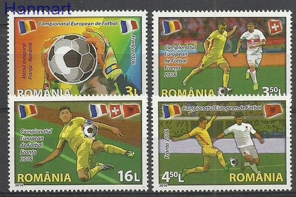 Znaczek Rumunia 2016 Mi 7081-7084 Czyste **