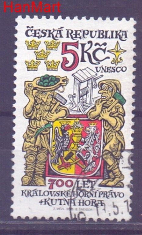 Znaczek Czechy 2000 Mi mpl245c Stemplowane