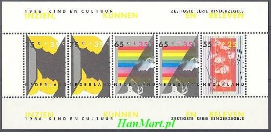 Znaczek Holandia 1986 Mi bl 29 Czyste **