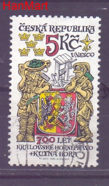 Znaczek Czechy 2000 Mi mpl245d Stemplowane