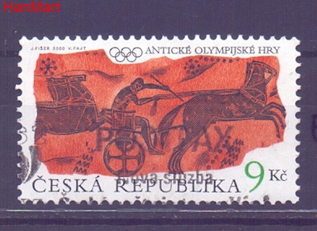 Znaczek Czechy 2000 Mi mpl268e Stemplowane