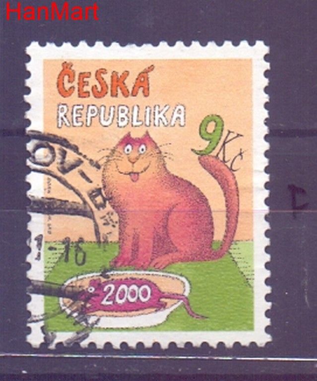 Znaczek Czechy 2000 Mi mpl277f Stemplowane