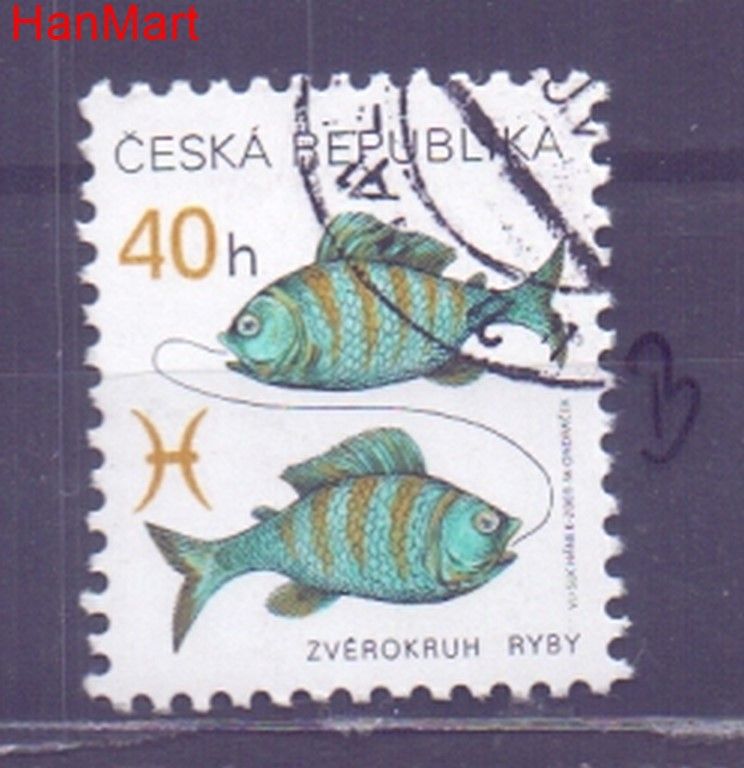 Znaczek Czechy 2001 Mi mpl280b Stemplowane