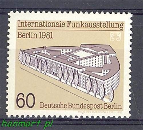 Berlin Niemcy 1981 Mi 649 Czyste **