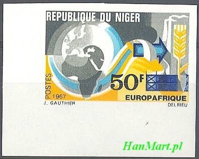 Znaczek Niger 1967 Czyste **