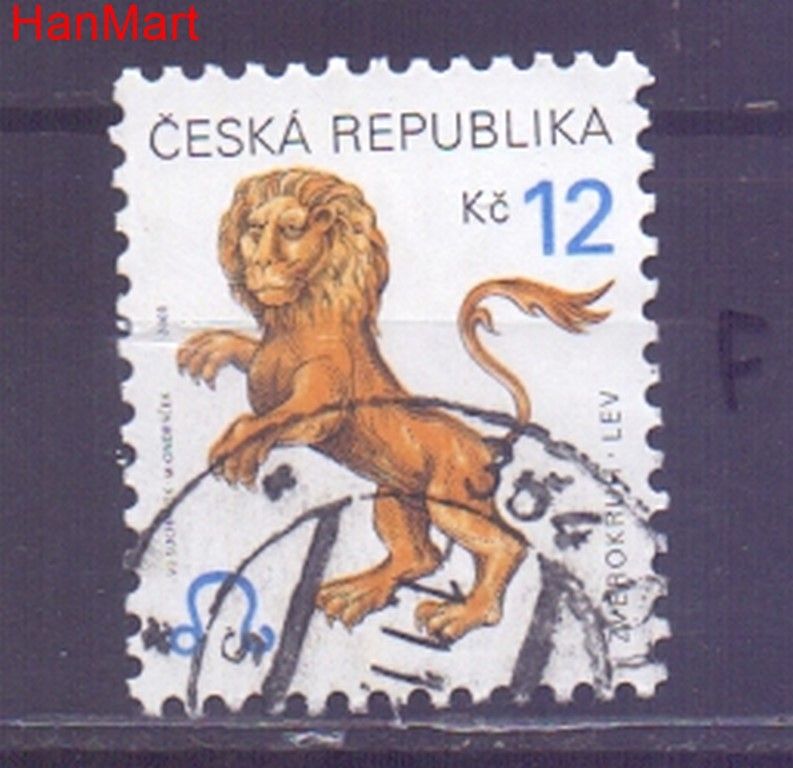 Znaczek Czechy 2001 Mi mpl282f Stemplowane