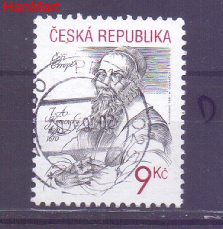 Znaczek Czechy 2001 Mi mpl283d Stemplowane