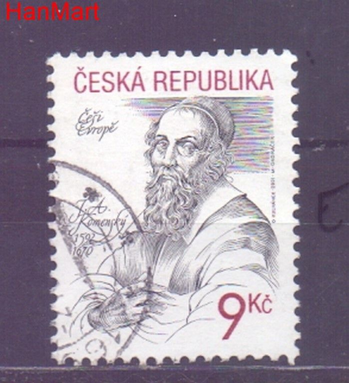 Znaczek Czechy 2001 Mi mpl283e Stemplowane