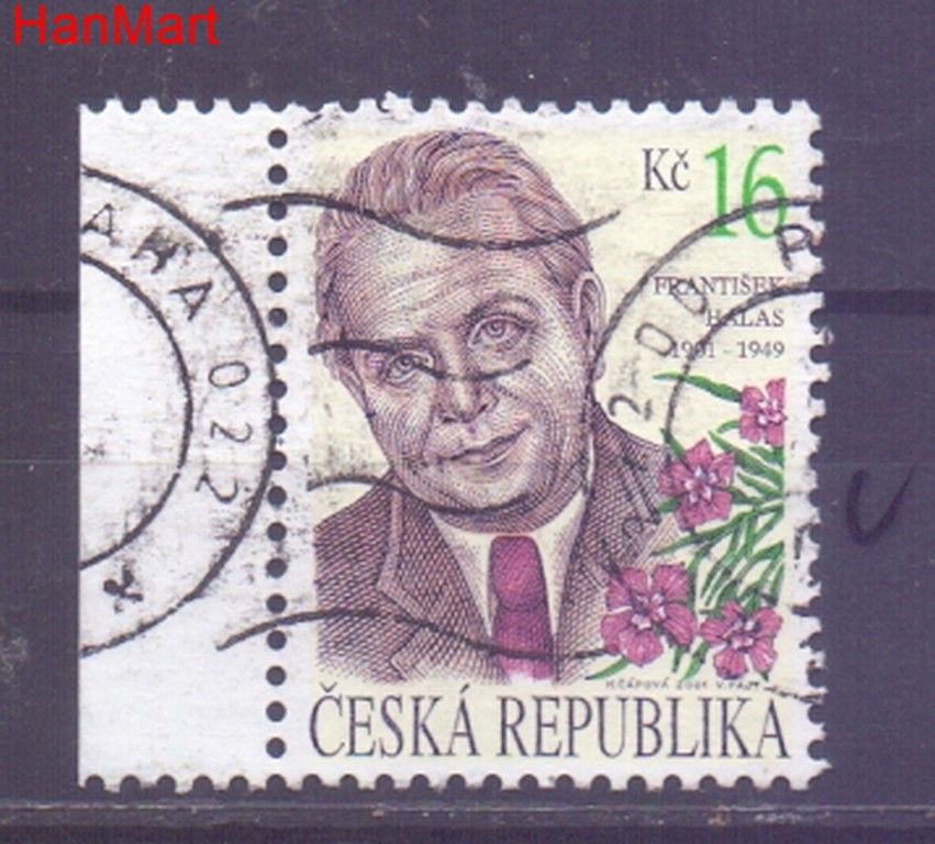 Znaczek Czechy 2001 Mi mpl292c Stemplowane