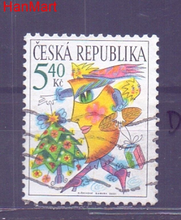 Znaczek Czechy 2001 Mi mpl311d Stemplowane