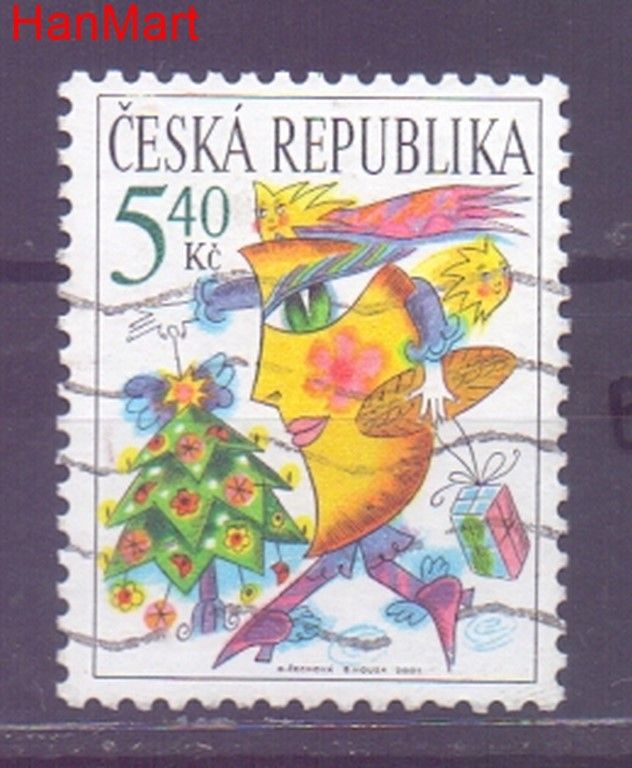 Znaczek Czechy 2001 Mi mpl311e Stemplowane