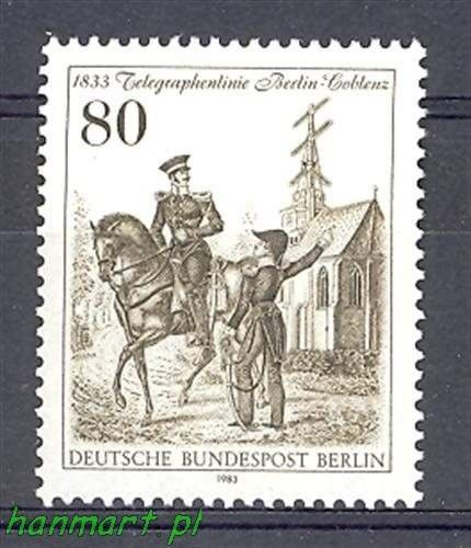 Znaczek Berlin Niemcy 1983 Mi 693 Czyste **