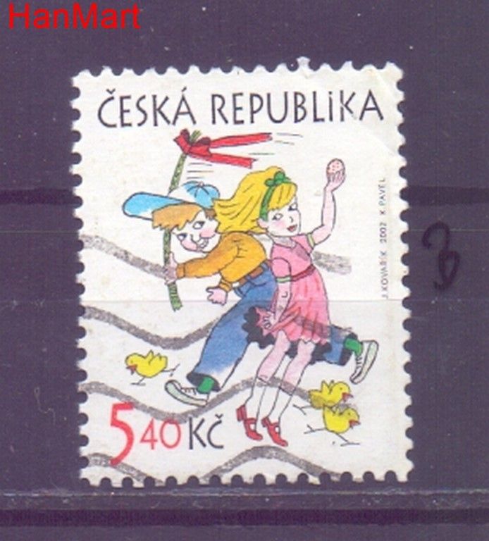 Znaczek Czechy 2002 Mi mpl316b Stemplowane