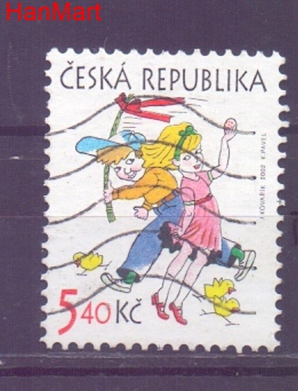 Znaczek Czechy 2002 Mi mpl316d Stemplowane