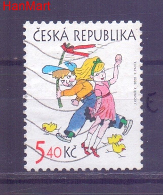 Znaczek Czechy 2002 Mi mpl316e Stemplowane