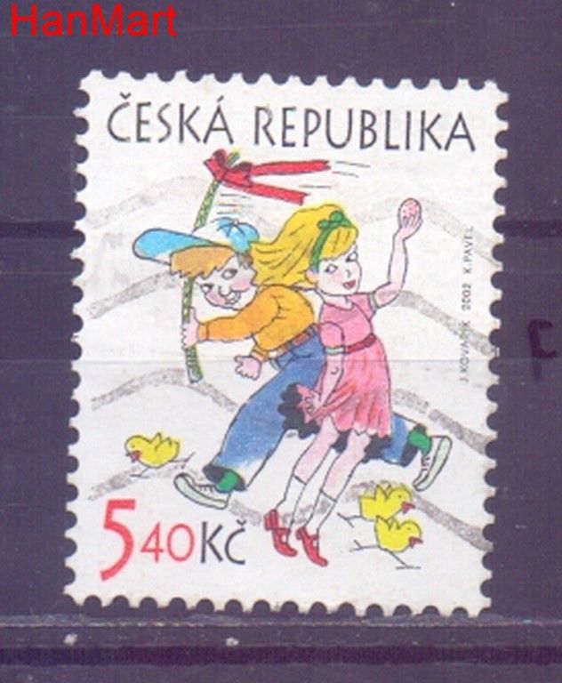 Znaczek Czechy 2002 Mi mpl316f Stemplowane