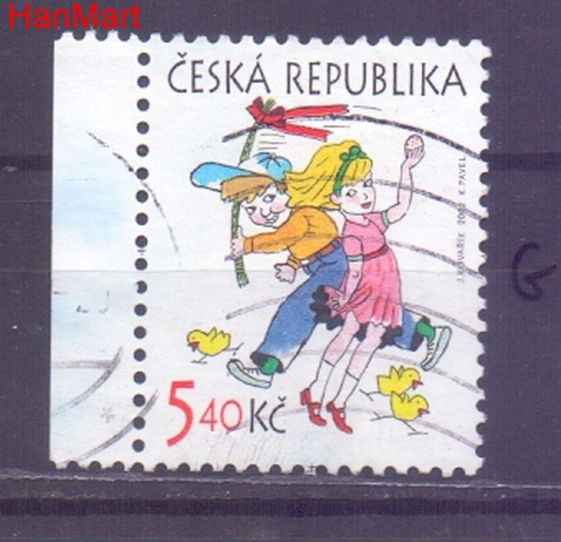Znaczek Czechy 2002 Mi mpl316g Stemplowane