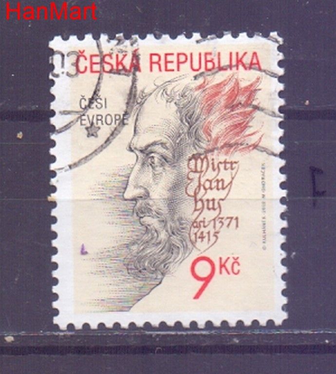Znaczek Czechy 2002 Mi mpl328f Stemplowane