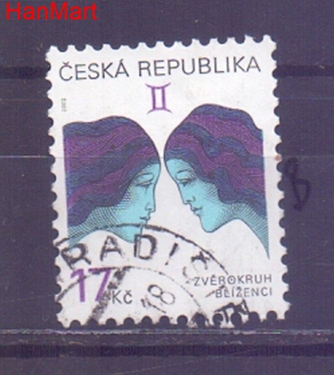 Znaczek Czechy 2002 Mi mpl329b Stemplowane