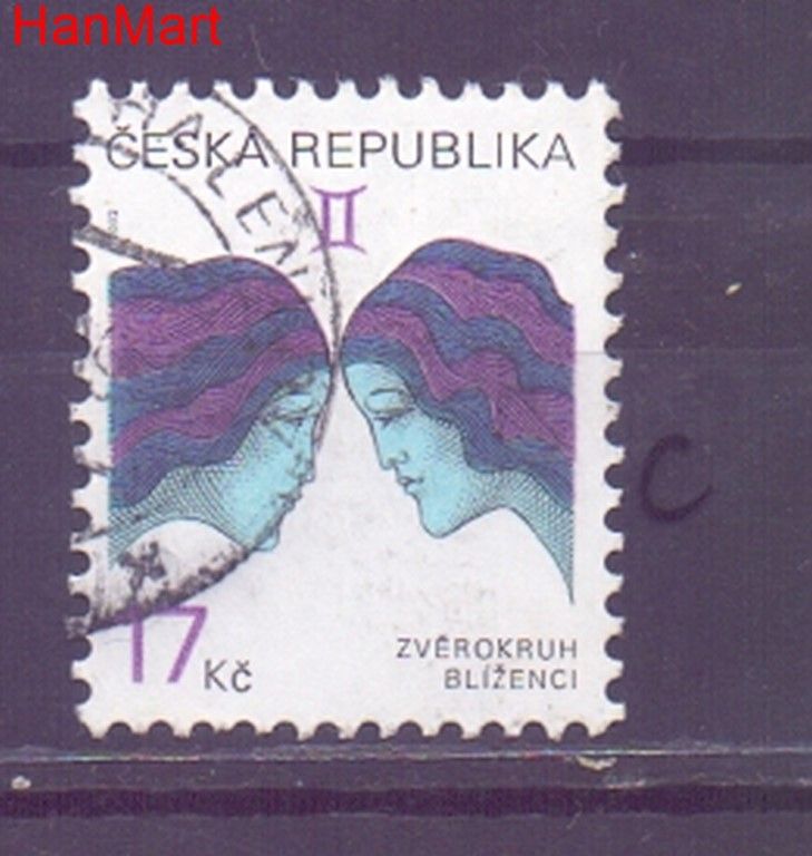 Znaczek Czechy 2002 Mi mpl329c Stemplowane