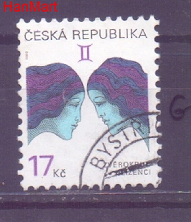 Znaczek Czechy 2002 Mi mpl329g Stemplowane
