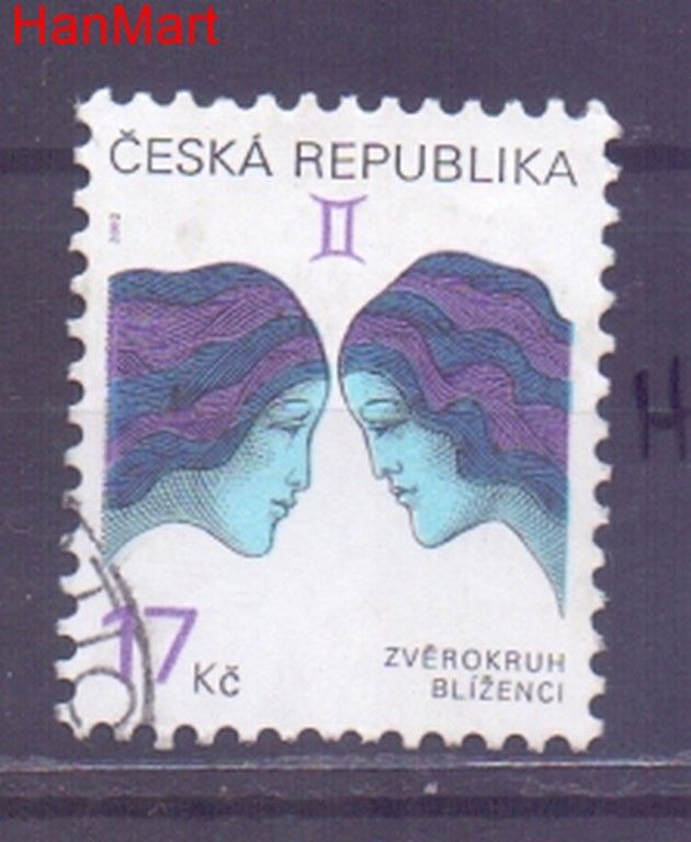 Znaczek Czechy 2002 Mi mpl329h Stemplowane