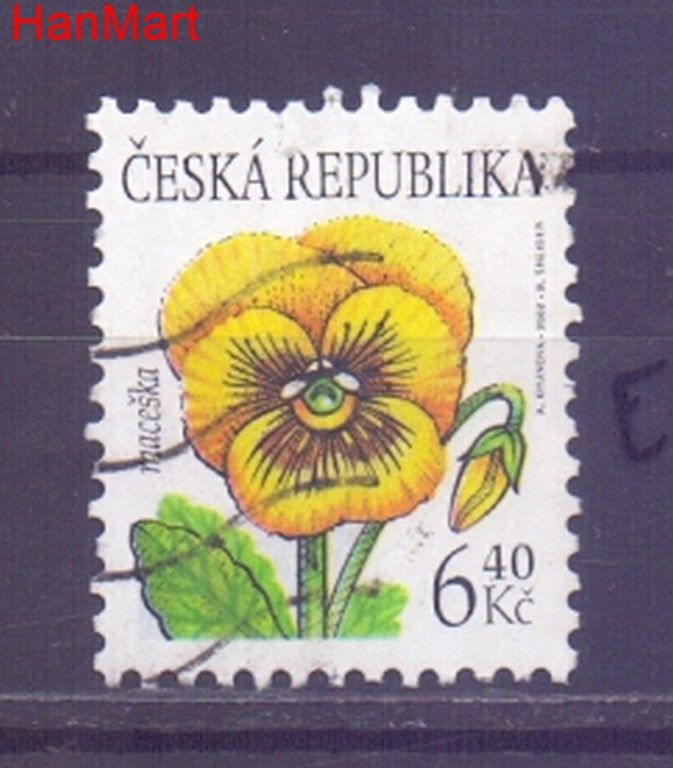 Znaczek Czechy 2002 Mi mpl330e Stemplowane