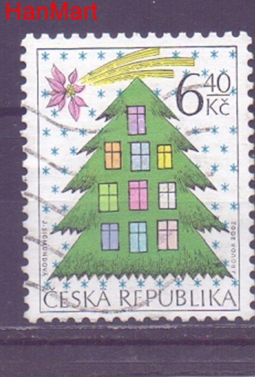 Znaczek Czechy 2002 Mi mpl336h Stemplowane