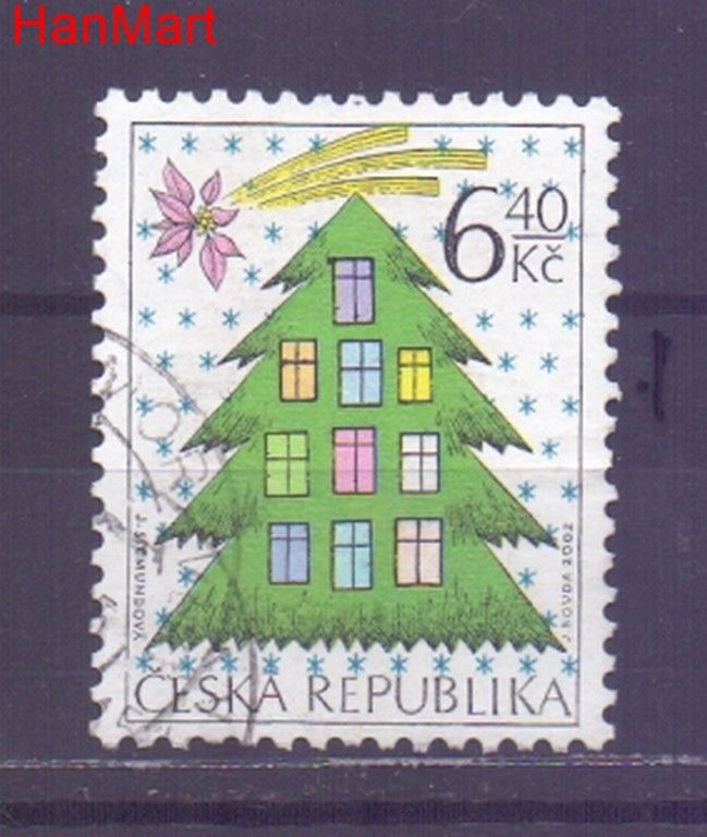 Znaczek Czechy 2002 Mi mpl336i Stemplowane