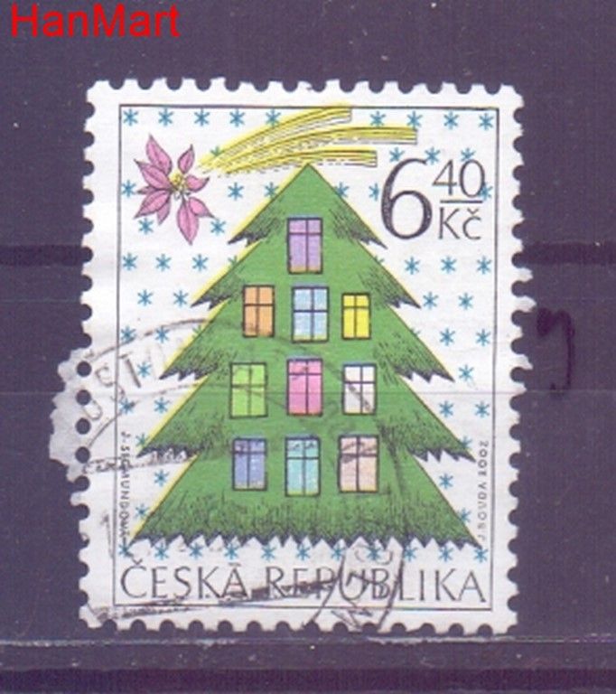 Znaczek Czechy 2002 Mi mpl336j Stemplowane