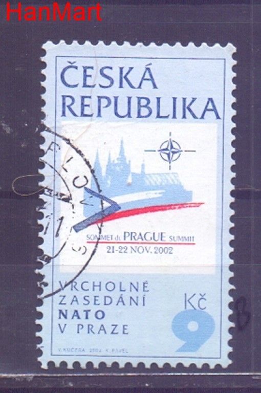 Znaczek Czechy 2002 Mi mpl337b Stemplowane